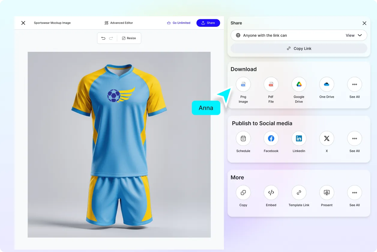 Free AI Sportswear Mockup Image Generator, Free AI Sportswear Mockup Maker Online